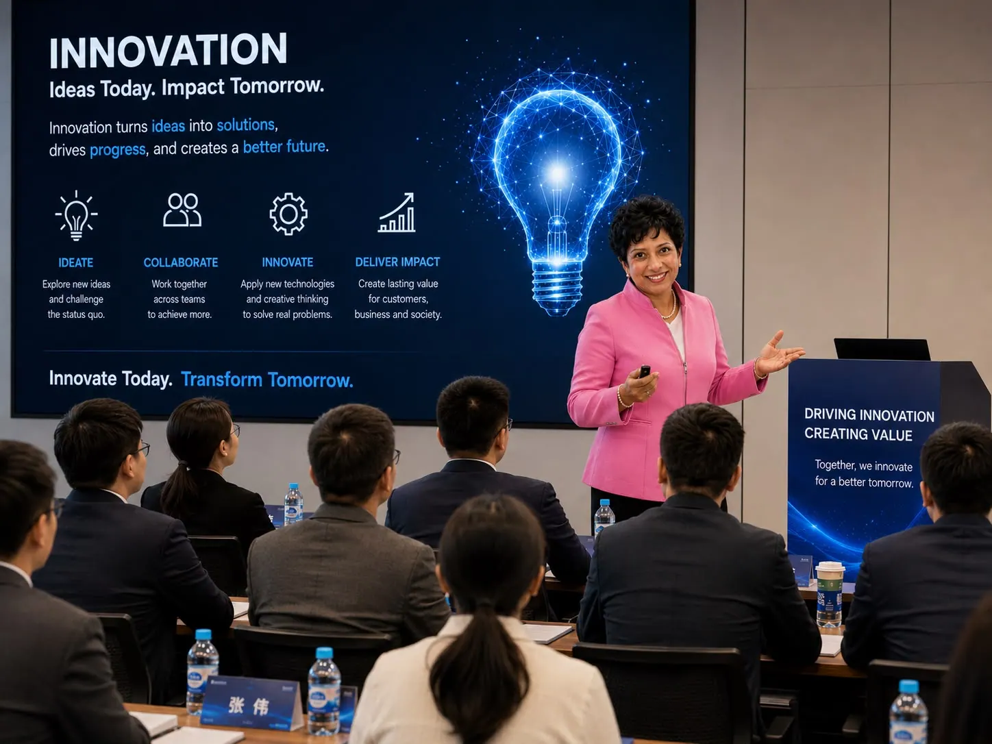 Healthcare team reviewing digital health and AI workflow opportunities