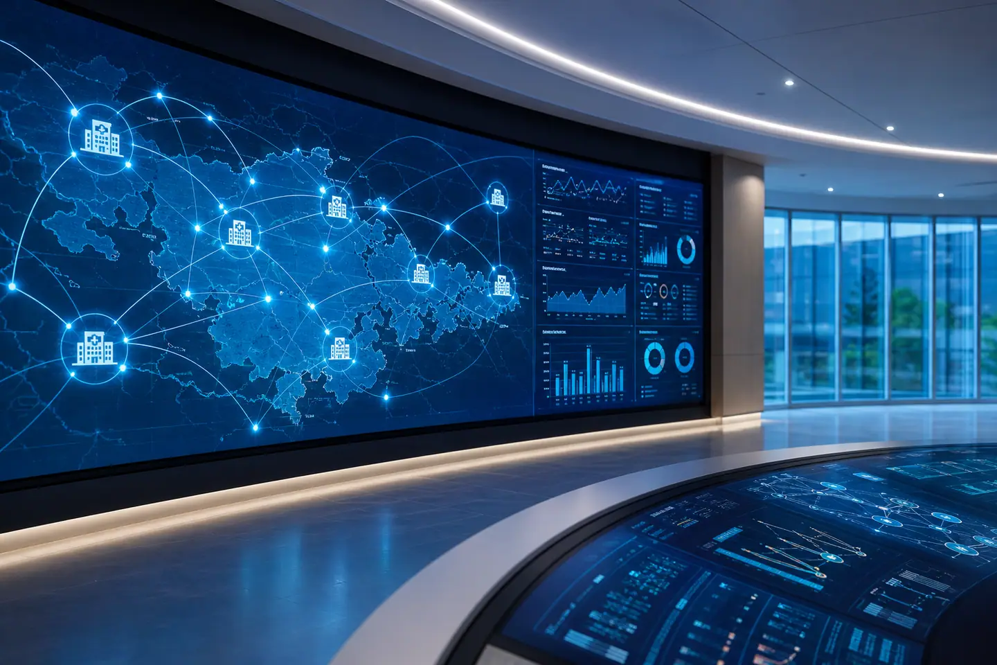 Healthcare network operations and connected systems