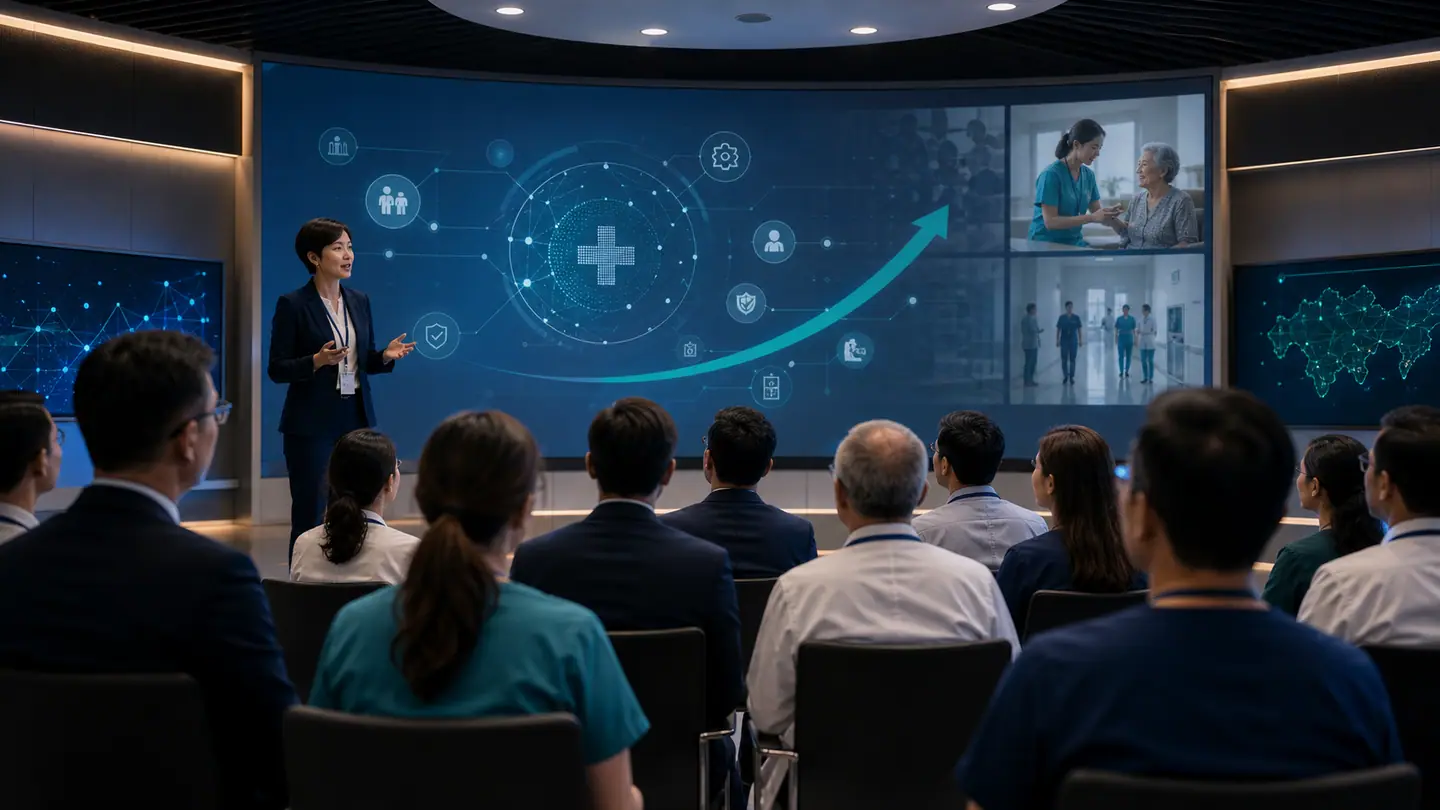 Healthcare leaders assessing operational and clinical risk